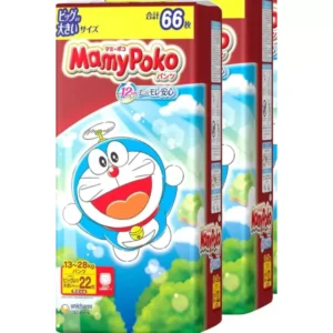 MAMY POKO UNICHARM japoniškos sauskelnės-kelnaitės, XXL, 13-28 kg, 22 vnt.